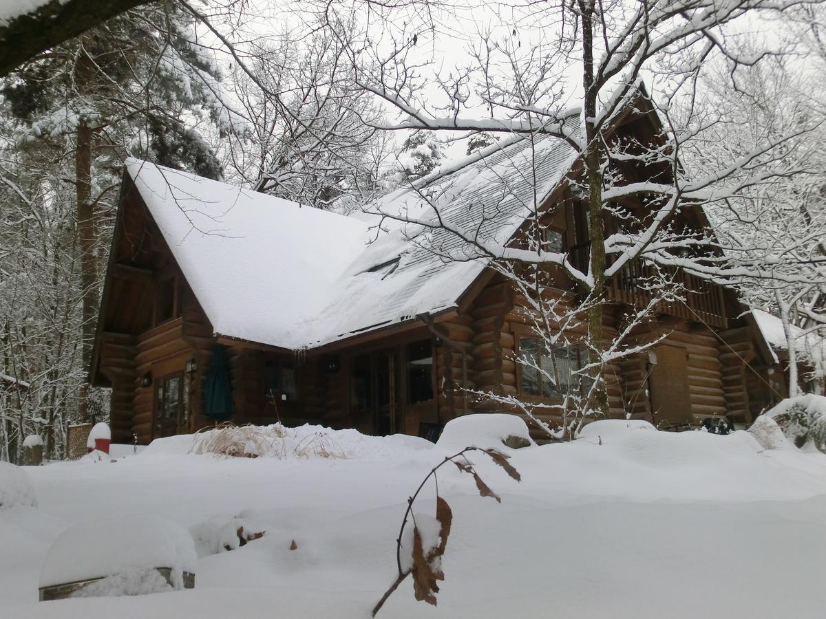 Canadian Loghouse Inn Azuminoyujin Exterior foto